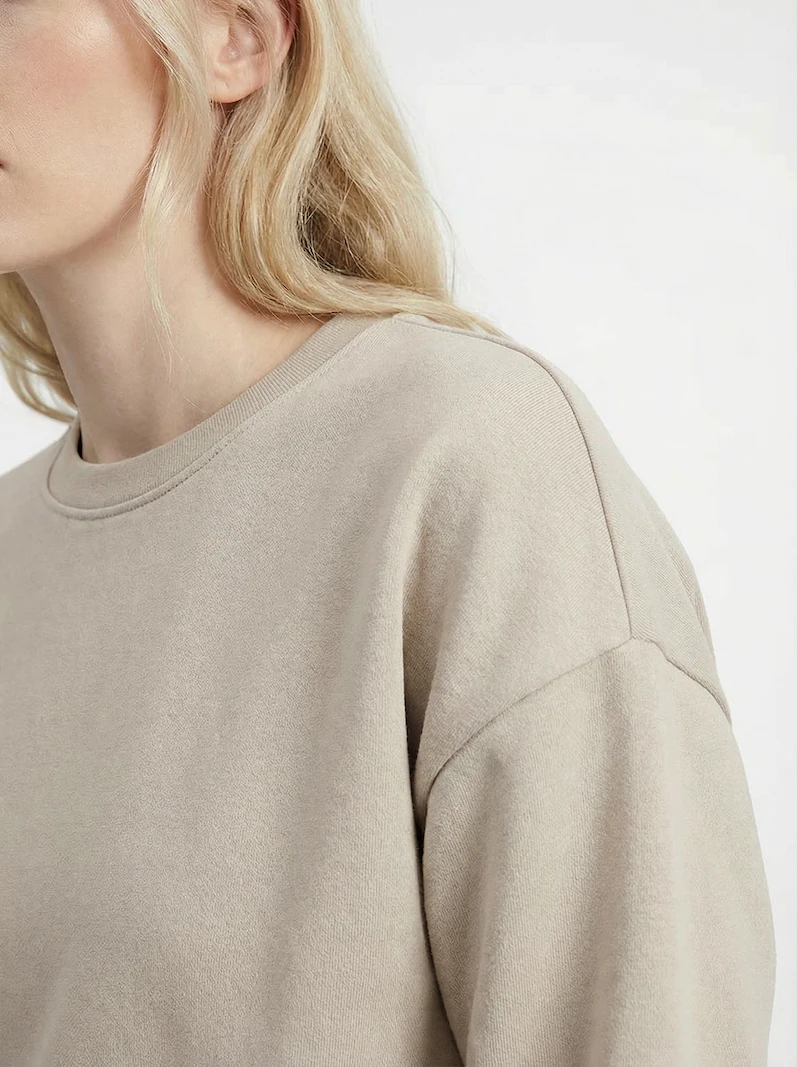 Cropped Sweatshirt and Jogger Set, image 7